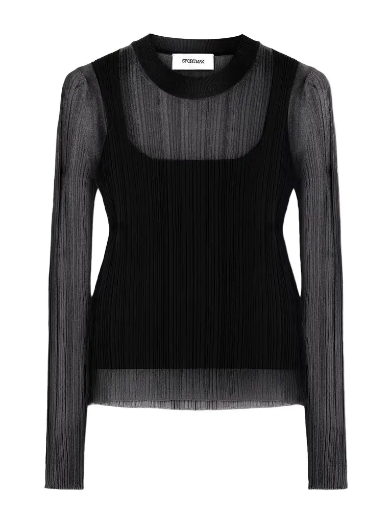 Sportmax Ribbed-knit Top