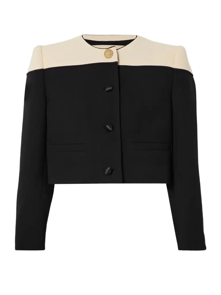 Valentino Garavani Two-tone Wool Jacket