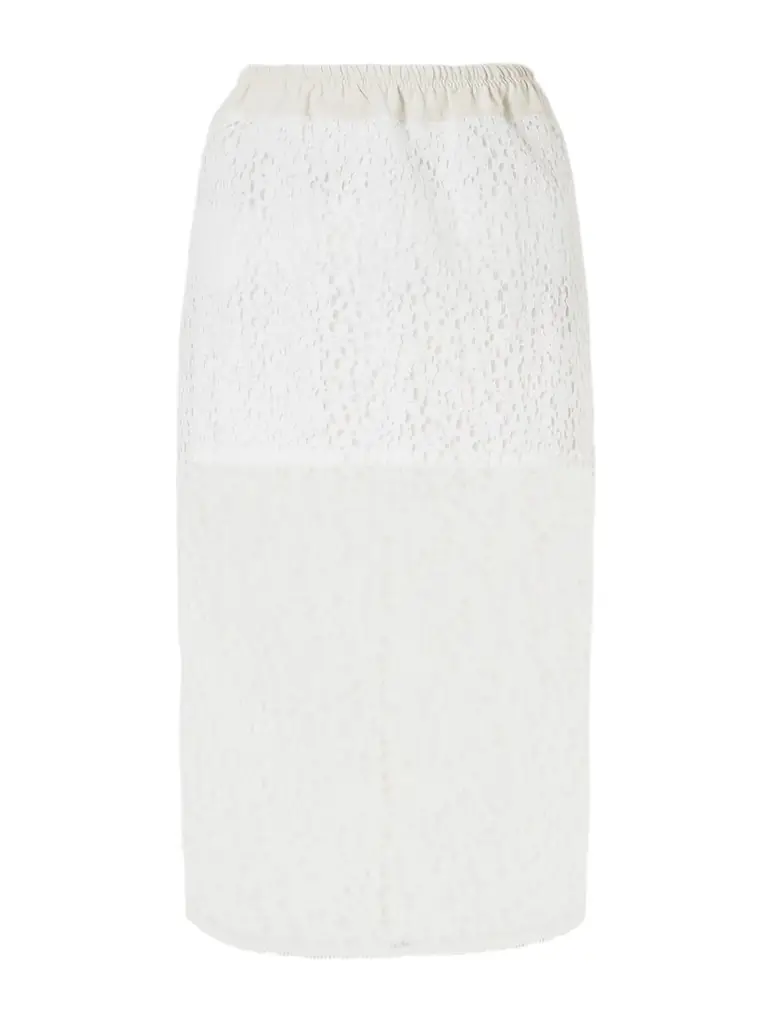 Maria McManus Cotton-lace Midi Skirt