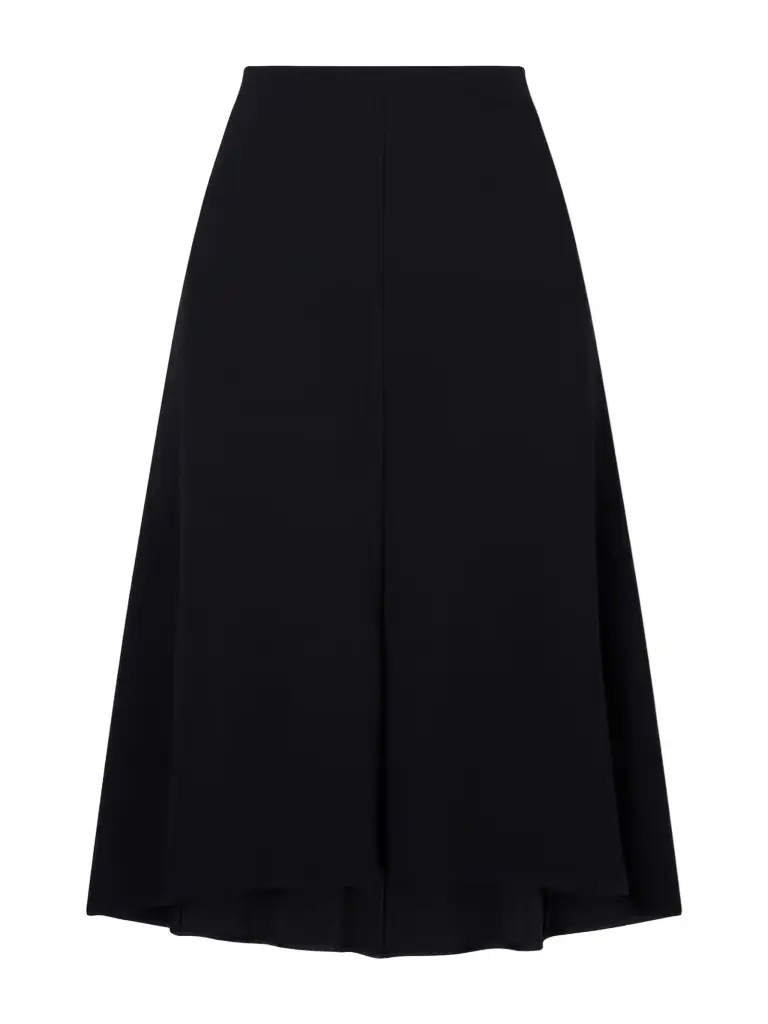 Jil Sander Crepe Midi Skirt