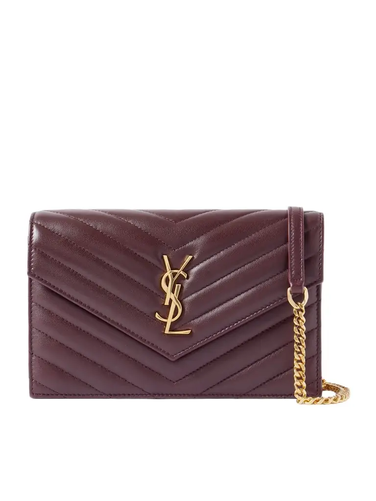 Saint Laurent Cassandre Matelassé Leather Shoulder Bag