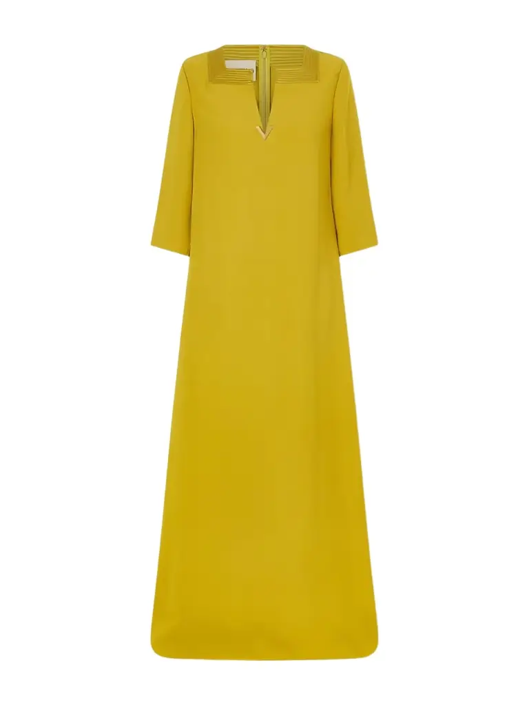 Valentino Garavani Embellished Satin-trimmed Silk-cady Gown