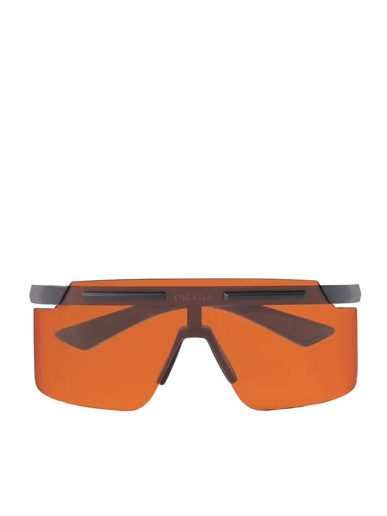 PRADA EYEWEAR Linea Rossa Square-frame Acetate Sunglasses