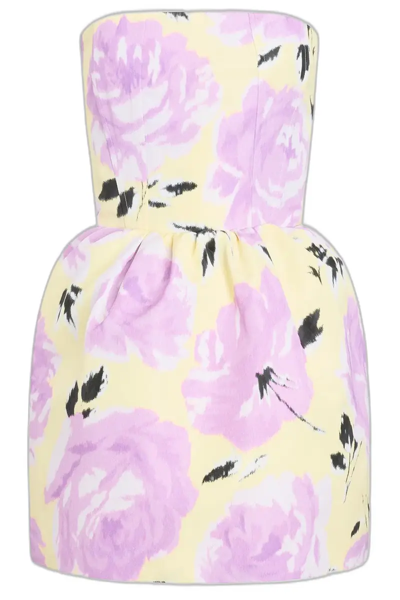 Patou Bustier Mini Dress