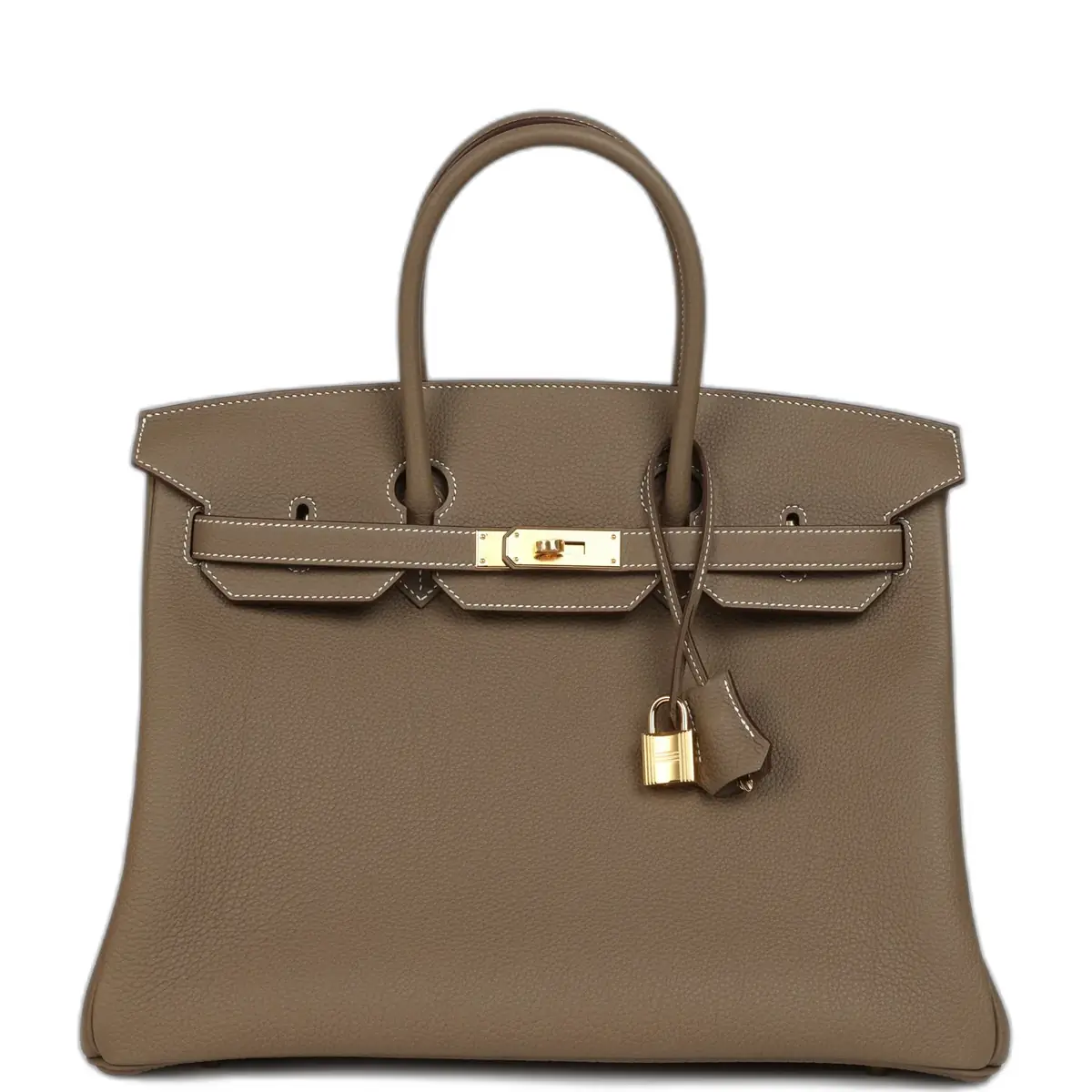 hermes Hermes Birkin 35 Etoupe Togo Gold Hardware