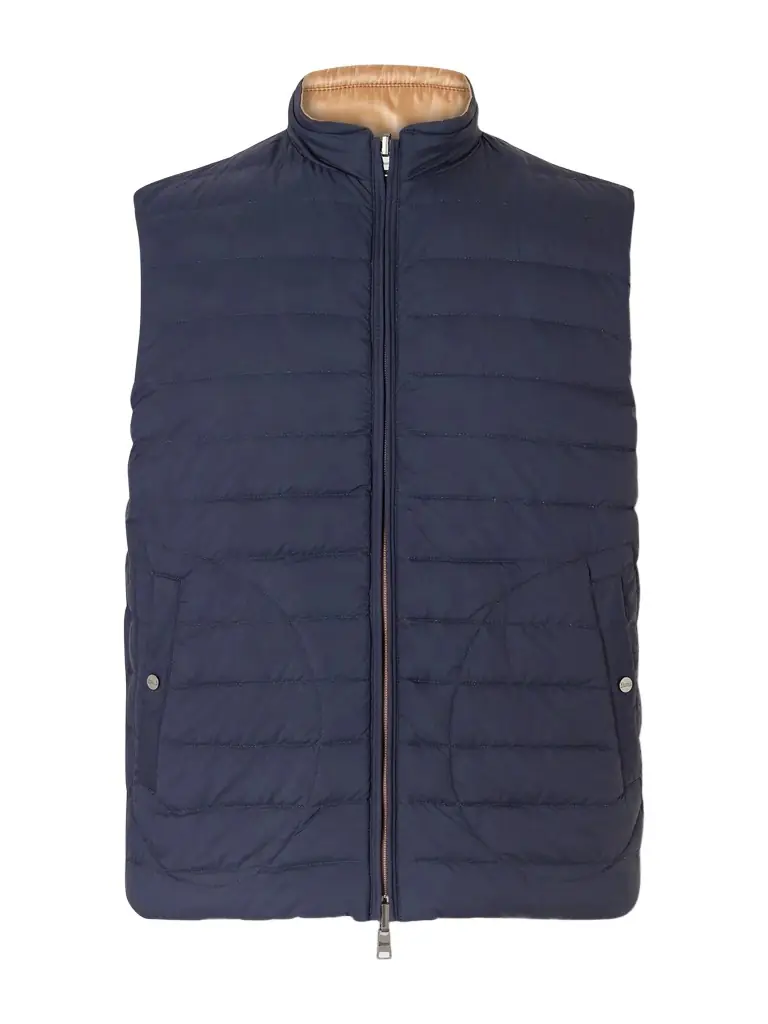 HERNO Reversible Quilted Down Gilet - Men