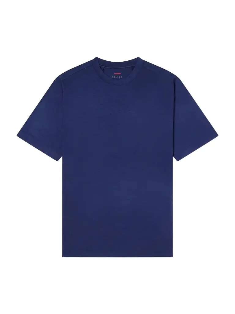 Sease Runner Logo-Print Merino Wool T-Shirt - Men