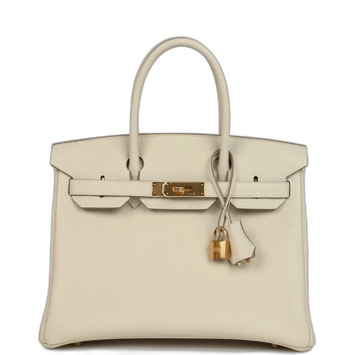 hermes Hermes Birkin 30 Craie Togo Gold Hardware