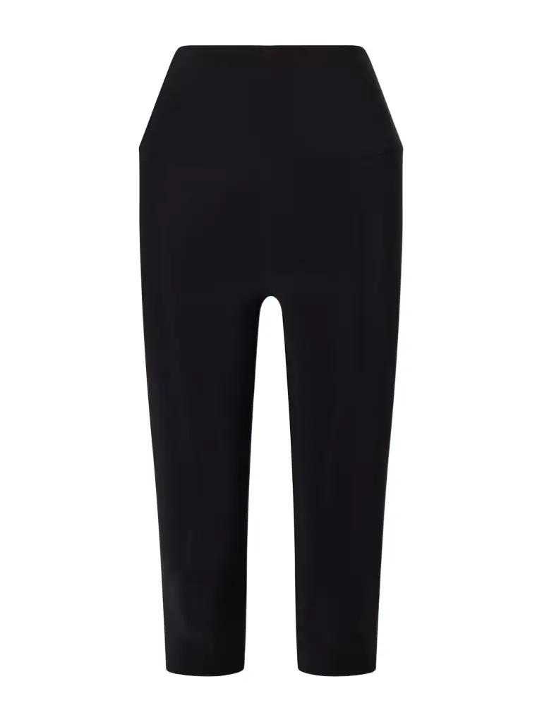 Norma Kamali Pedal Pusher Cropped Stretch-jersey Leggings
