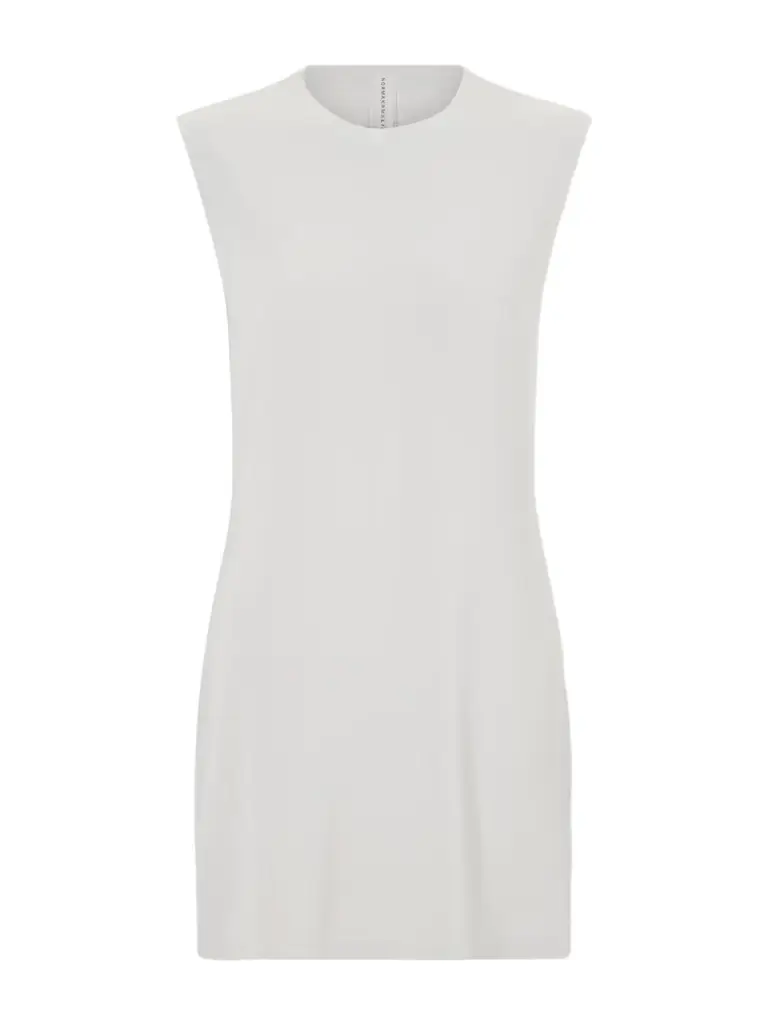 Norma Kamali Satin-crepe Mini Dress