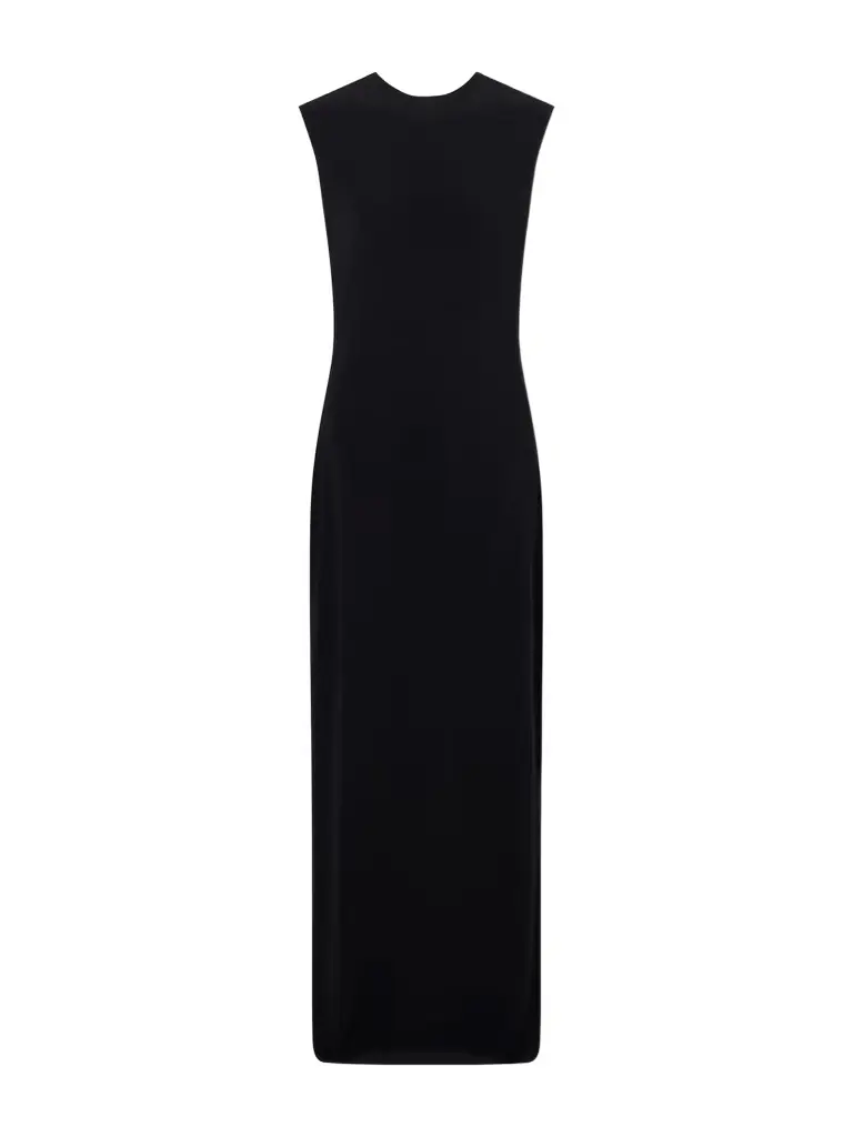 Norma Kamali Stretch-crepe Maxi Dress