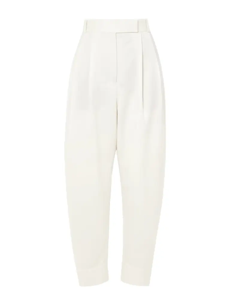 RÓHE Wool-blend Twill Wide-leg Pants