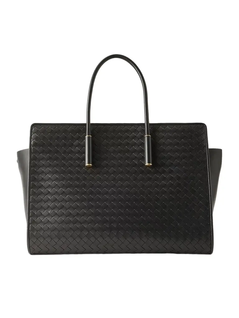 Bottega Veneta Barbara Intrecciato Leather Tote