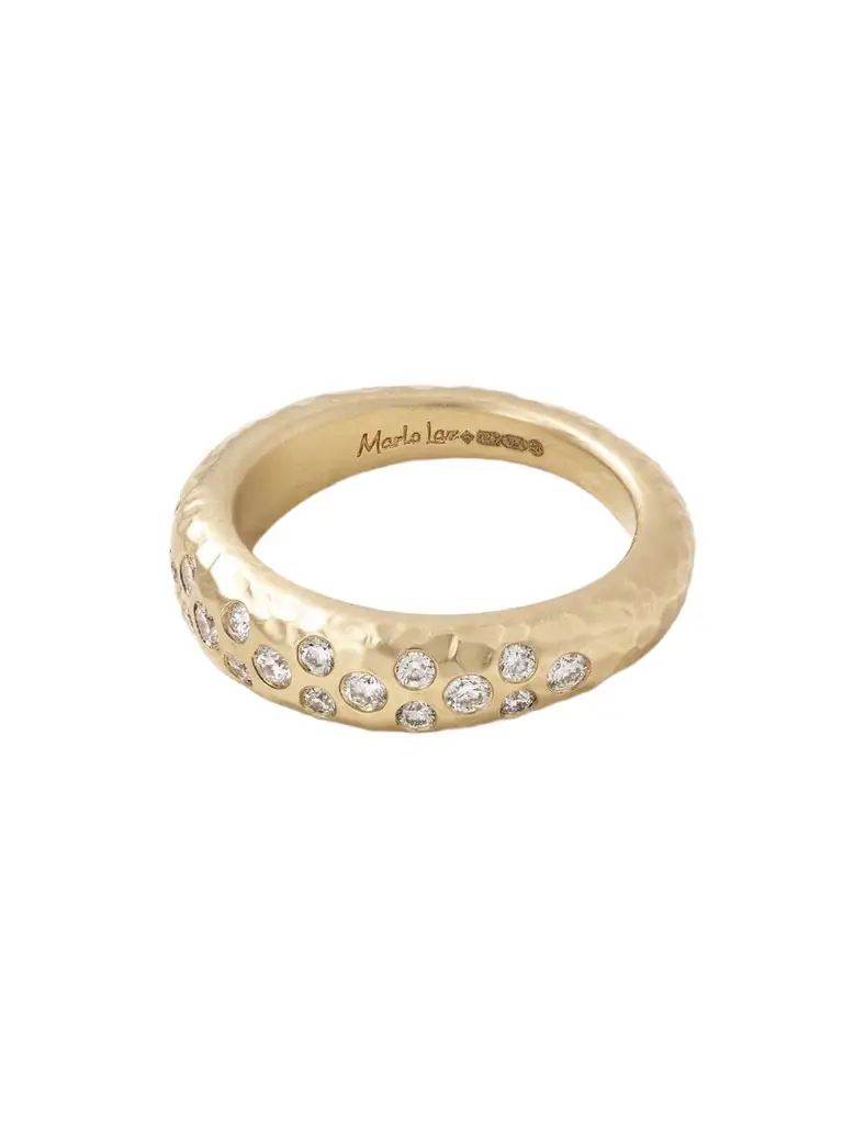 Marlo Laz The Sire 14-karat Gold Diamond Ring