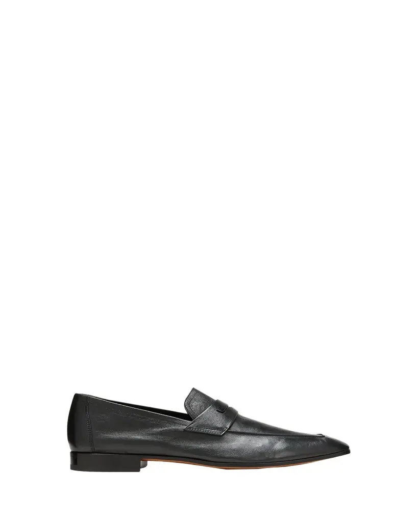 Berluti Men's Lorenzo Kangaroo Leather Loafers