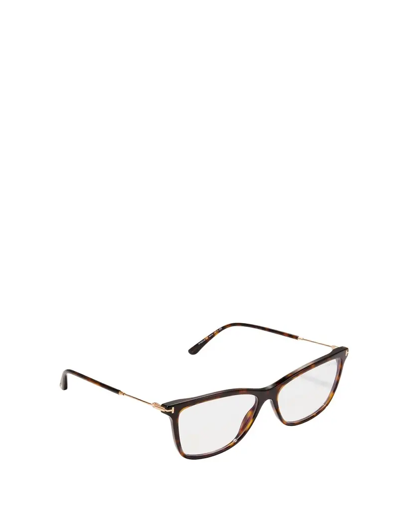 TOM FORD Square Metal and Acetate Optical Glasses