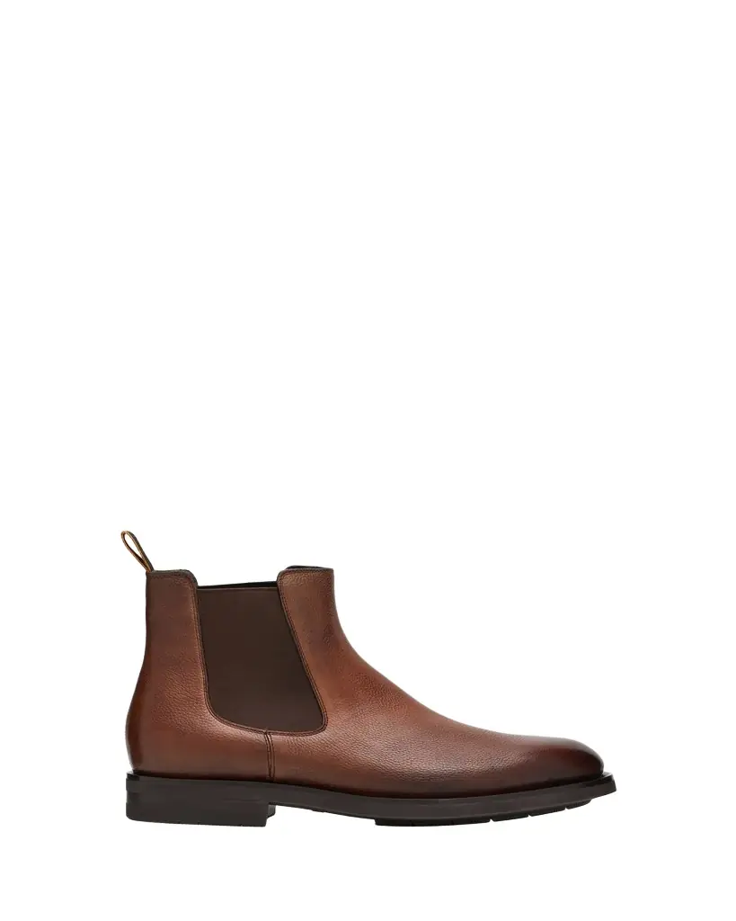 Santoni Men's Enver Casual Leather Chelsea Boots