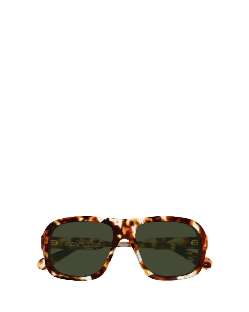 Chloe Gayia 58mm Recycled Acetate Navigator Sunglasses