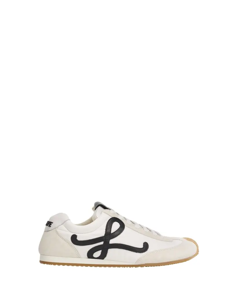 Loewe Ballet Runner 2.0 Nylon and Calfskin Low-Top Sneakers