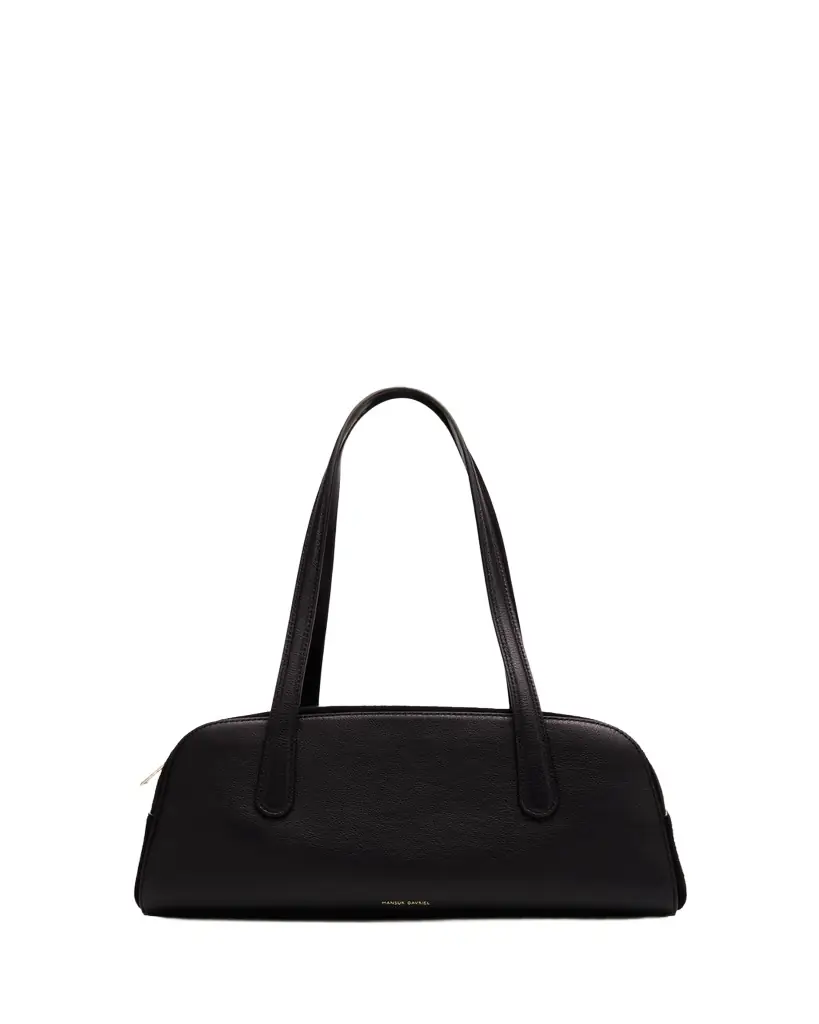 Mansur Gavriel Helios Leather & Suede East-West Shoulder Bag
