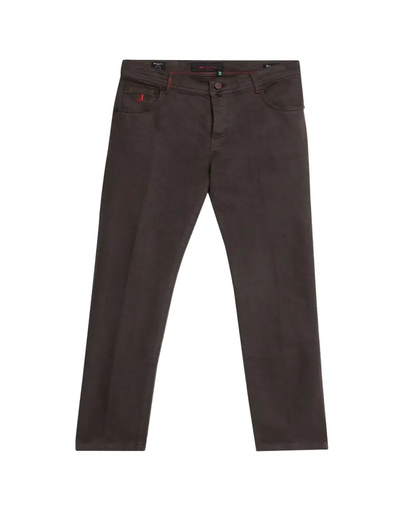Kiton Men's Plus One Straight Leg Five-Pocket Pants