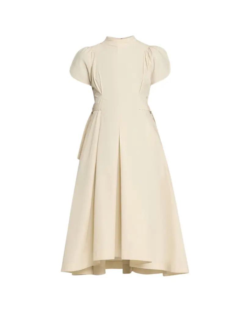 3.1 Phillip Lim A-Line Tulip-Sleeve Midi Dress
