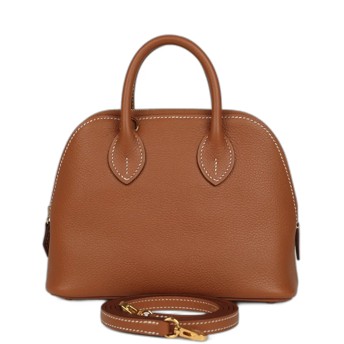 hermes Hermes 1923 Bolide Mini Gold Evercolor Gold Hardware