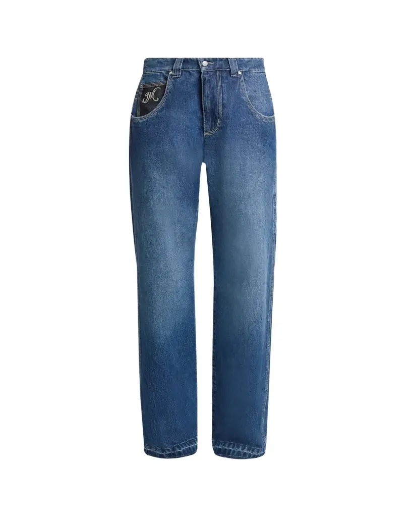 Isabel Marant Jeyda Straight-Leg Released-Hem Jeans