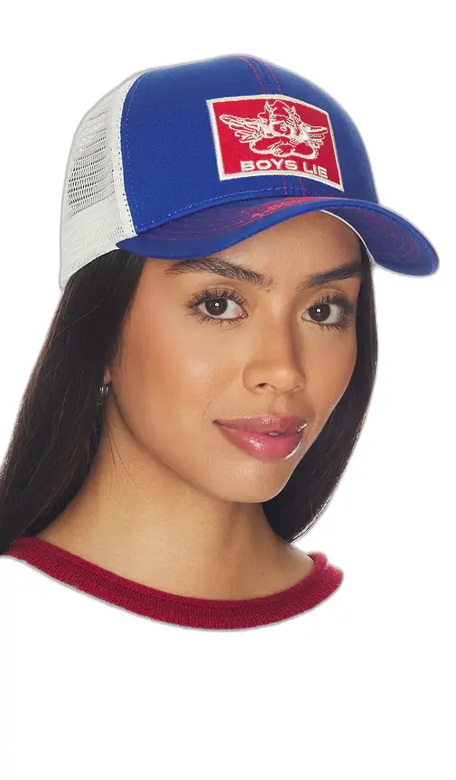 Boys Lie Varsity Trucker Hat