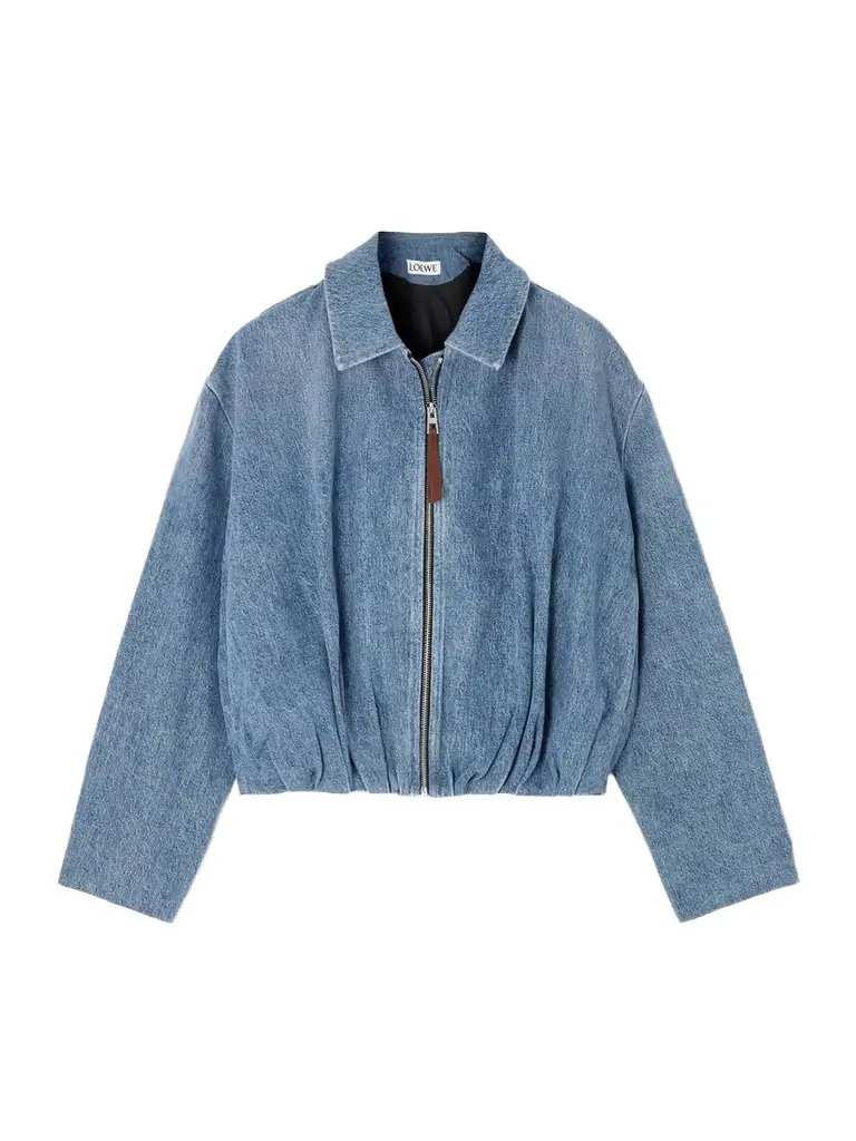 Loewe Draped Denim Jacket