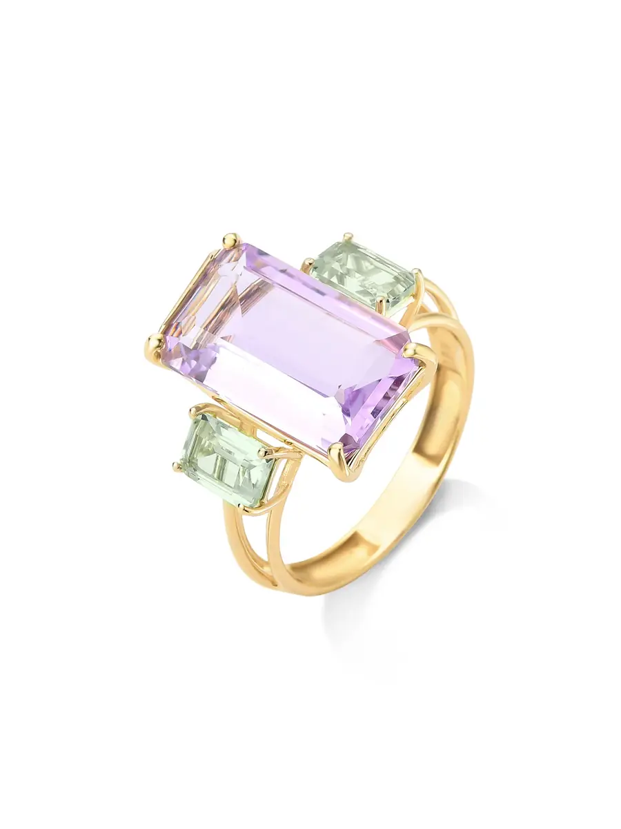 ISA VETTORAZZI Ammet Rose Cooper Ring