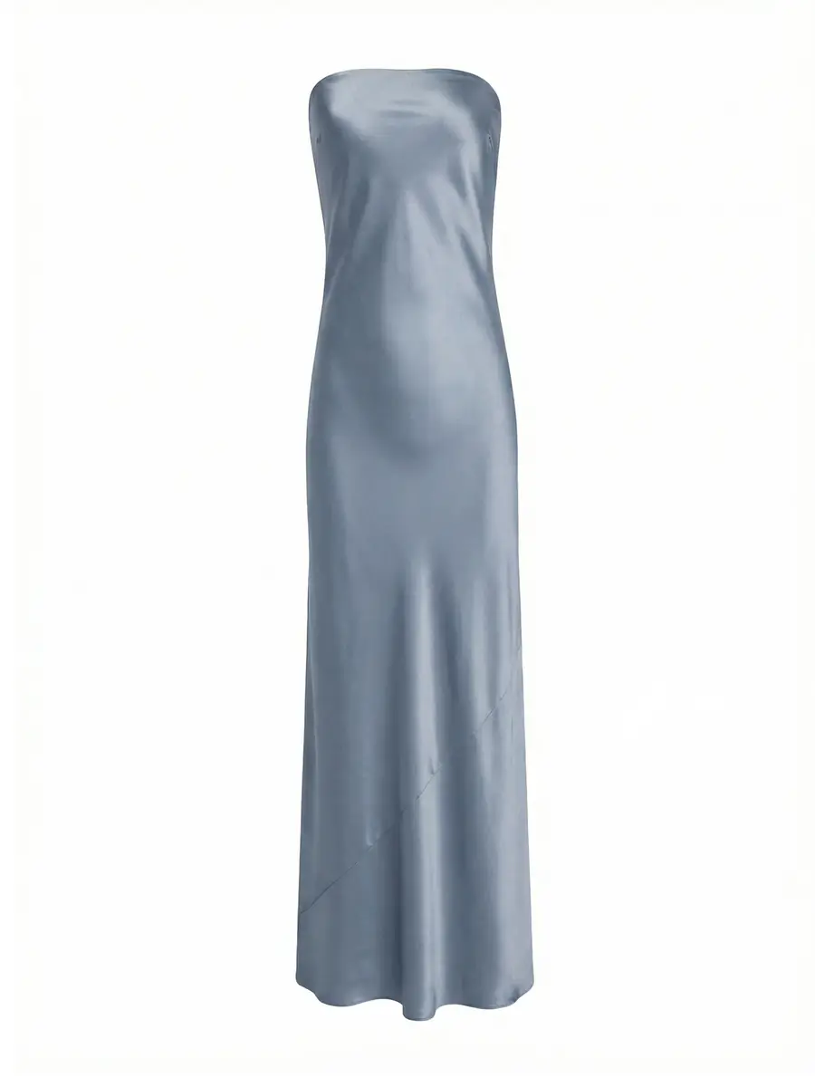 ALEJANDRA ALONSO ROJAS Open Back Bustier Gown