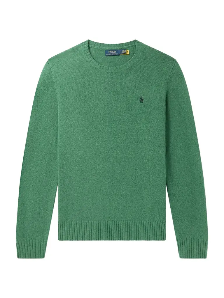 Polo Ralph Lauren Logo-Embroidered Wool and Cashmere-Blend Sweater - Men