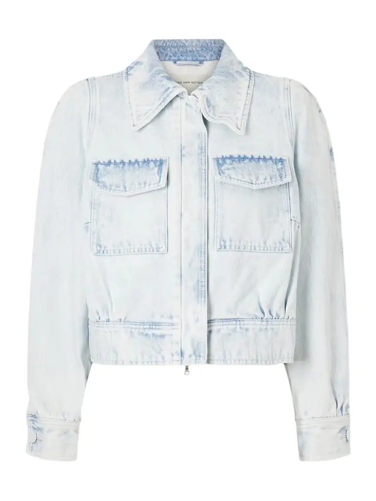 Dries Van Noten Cropped Denim Jacket