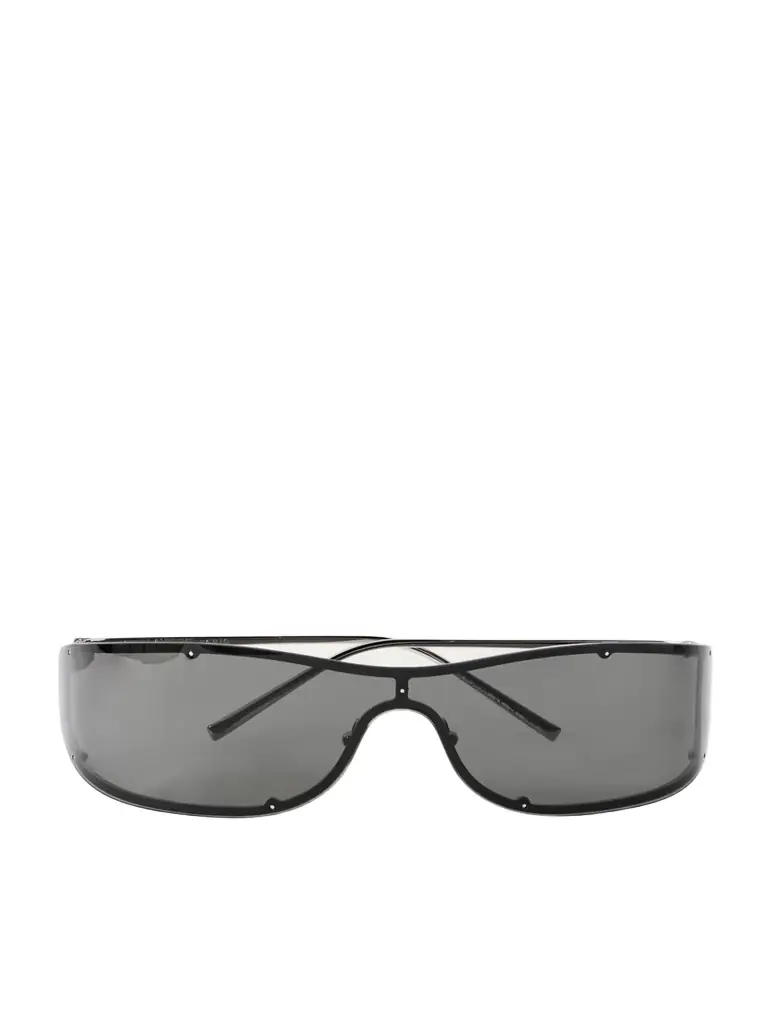 Saint Laurent Eyewear D-frame Silver-tone Sunglasses