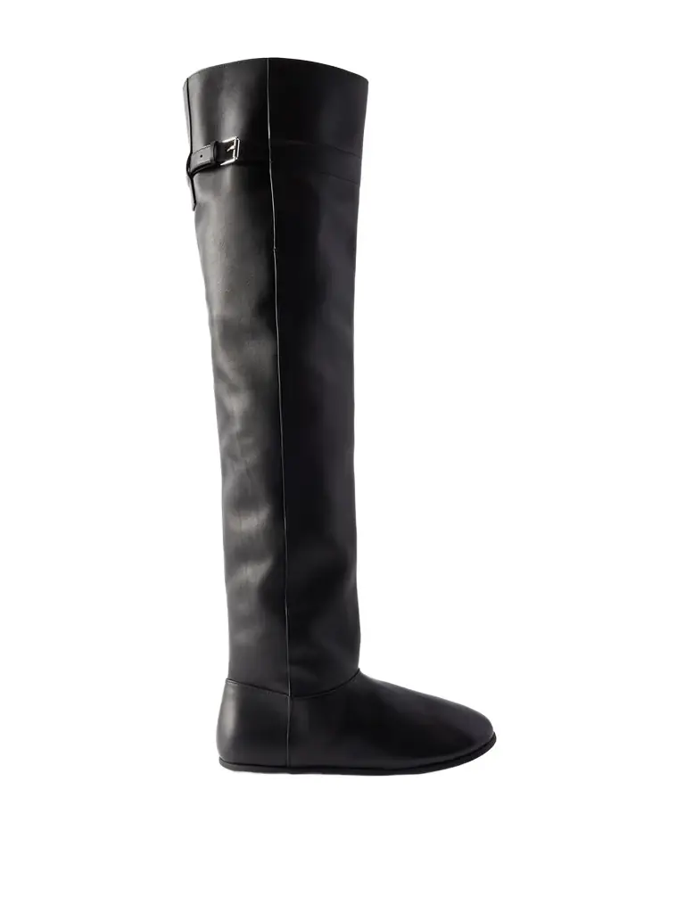 CHRISTEN Santiago Leather Knee Boots