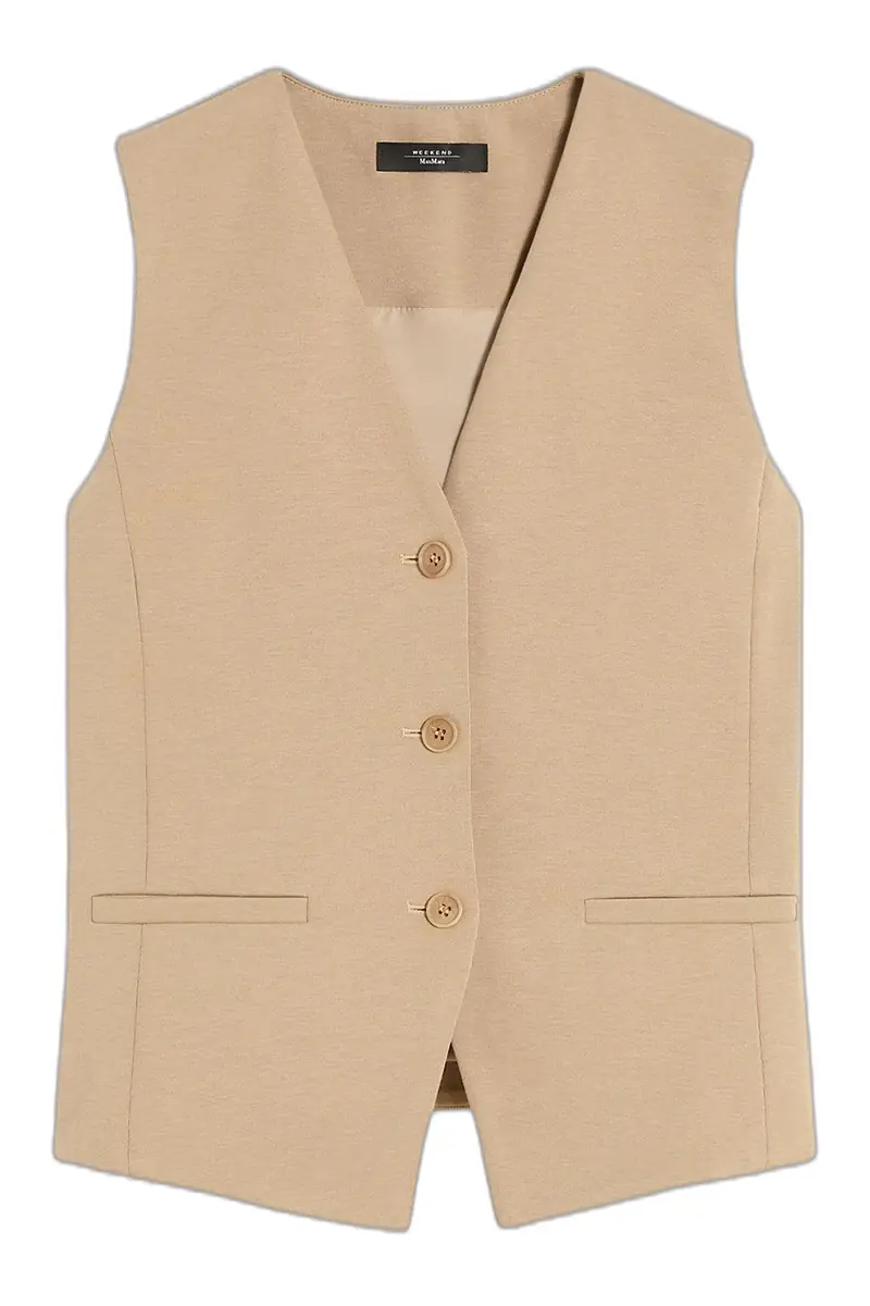 Max Mara Button Front Vest