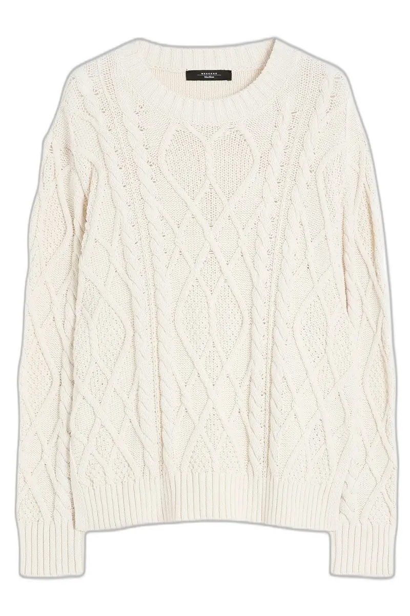Max Mara Cable Knit Sweater