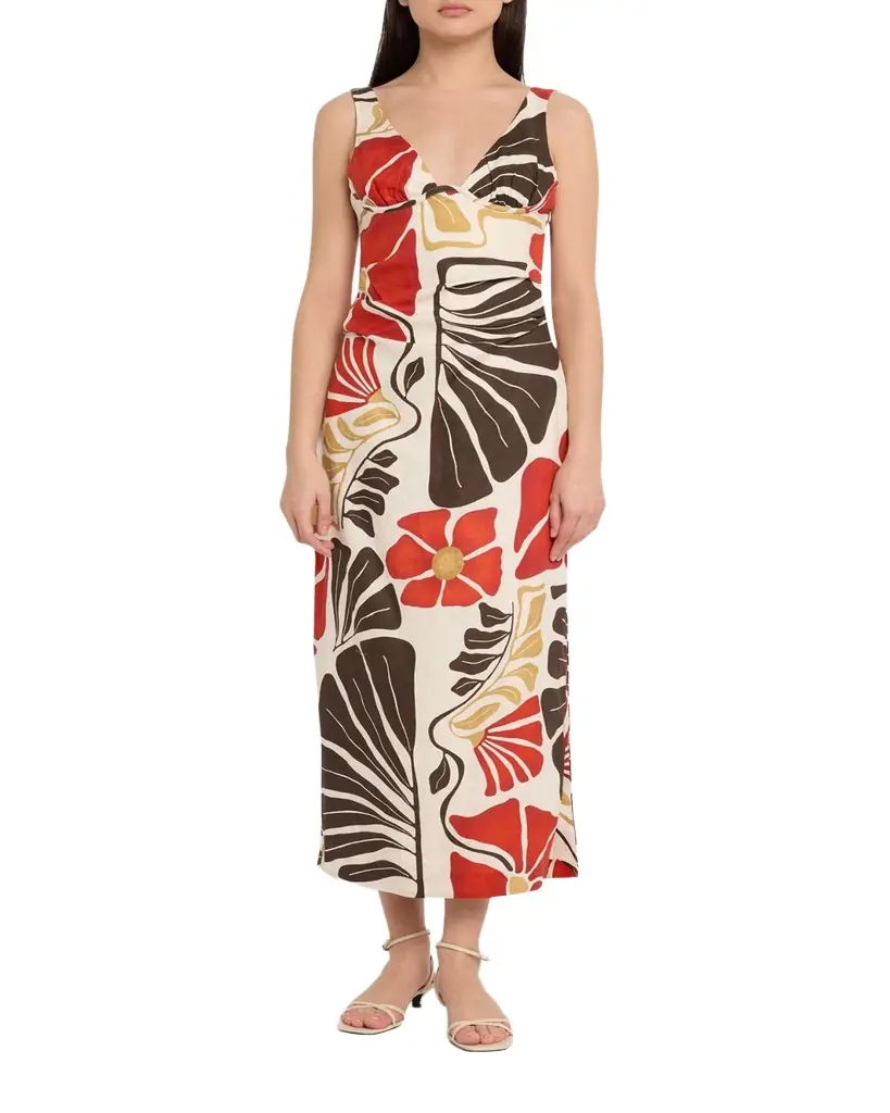 SIR Julietta Balconette Midi Dress