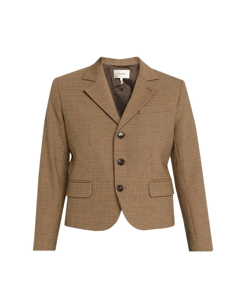 FRAME The Plaid Smart Blazer