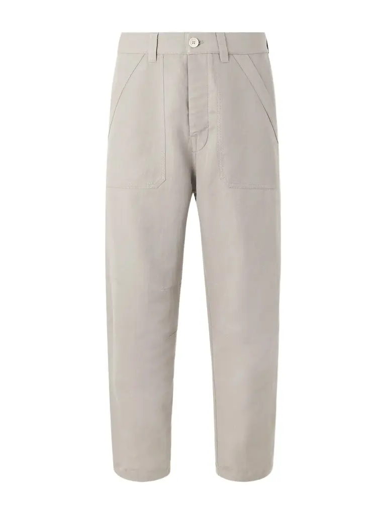 Brunello Cucinelli Straight-Leg Linen and Cotton-Blend Trousers - Men