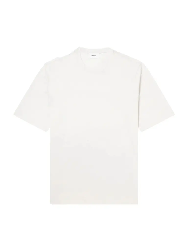 Lardini Cotton and Silk-Blend Jersey T-Shirt - Men