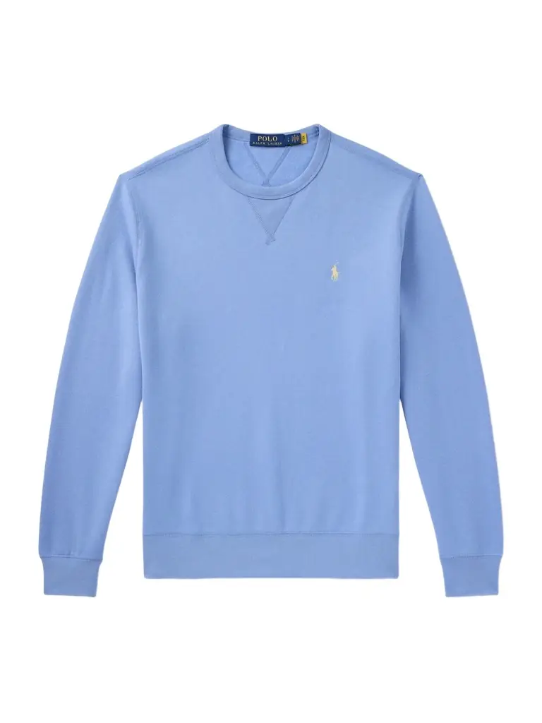 Polo Ralph Lauren Logo-Embroidered Cotton-Blend Jersey Sweatshirt - Men
