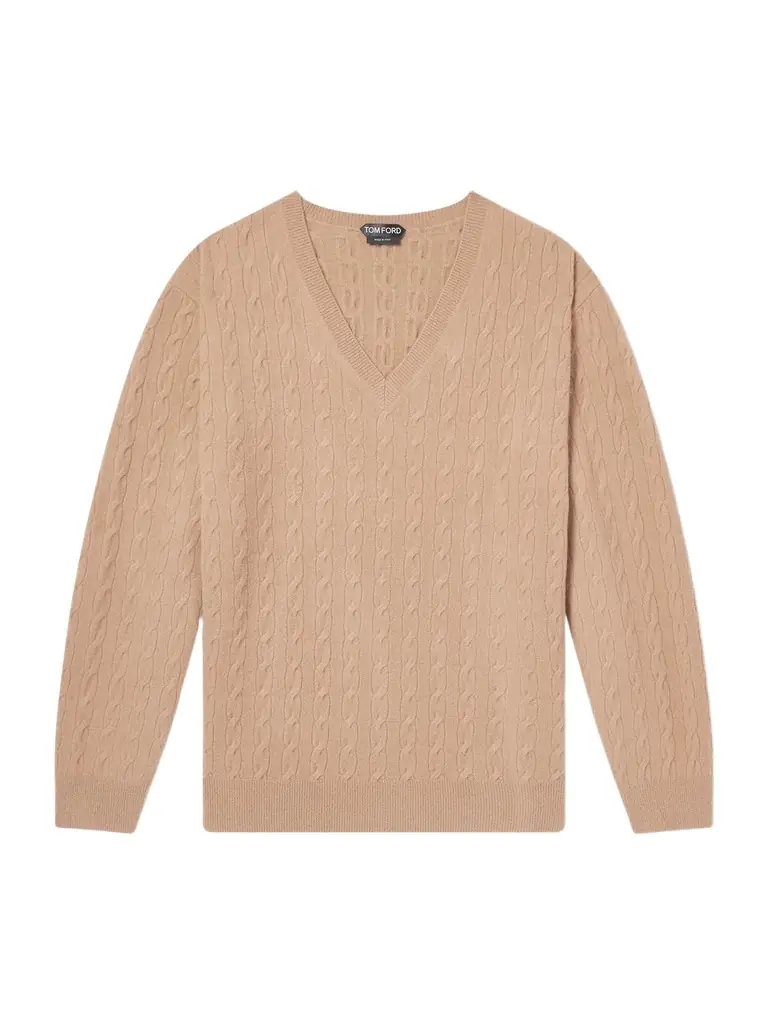 Tom Ford Cable-Knit Wool Sweater - Men