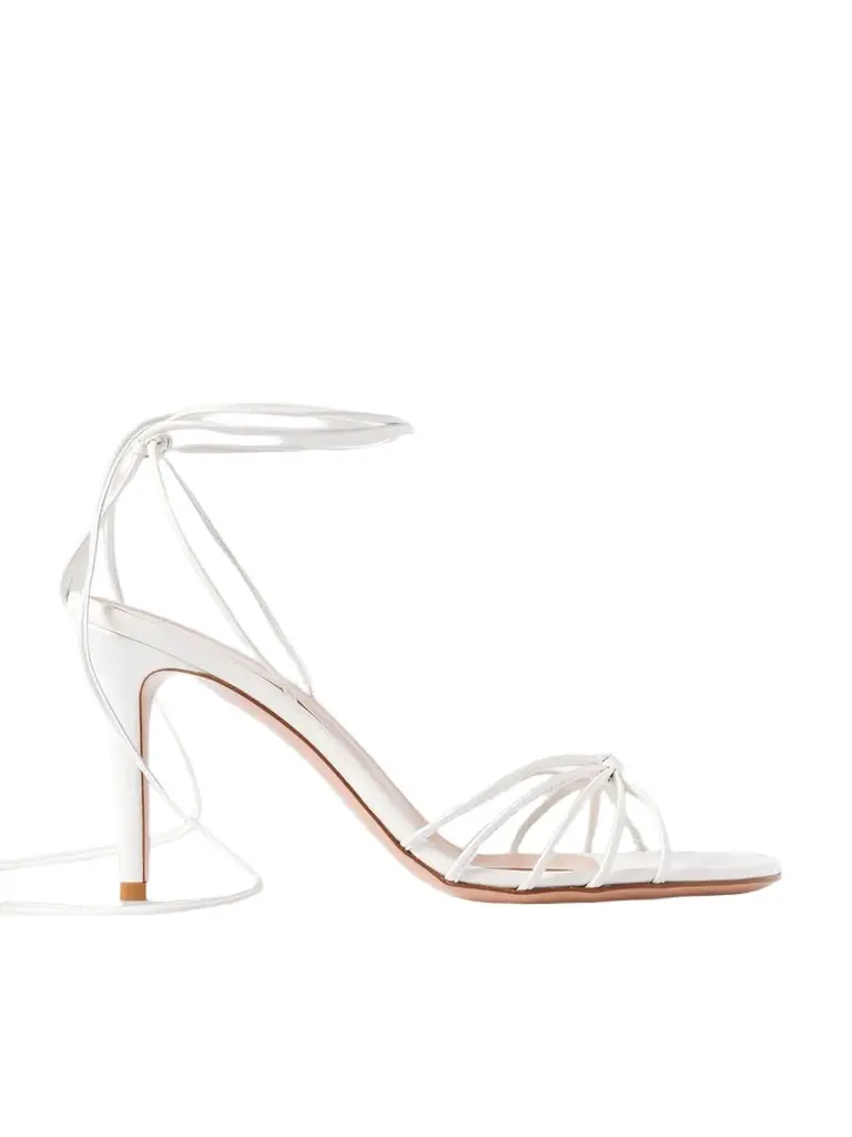 Gianvito Rossi Gwyneth 85 Leather Sandals
