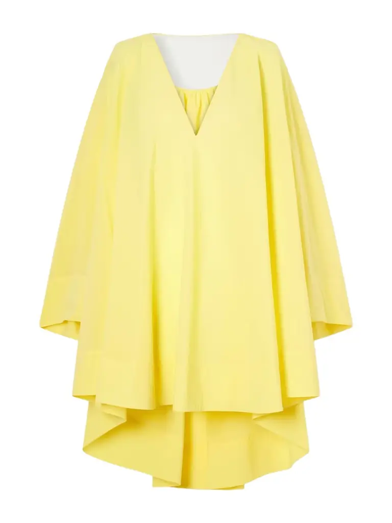 Jacquemus Paysan Oversized Cotton-blend Mini Dress
