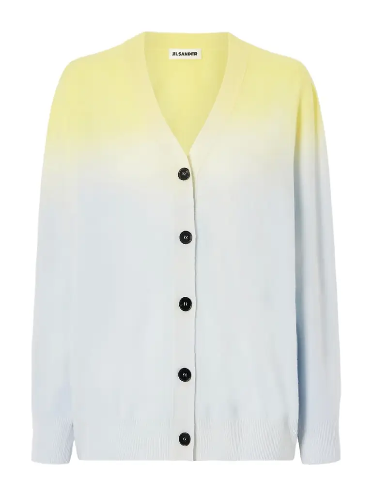 Jil Sander Dégradé Wool Cardigan