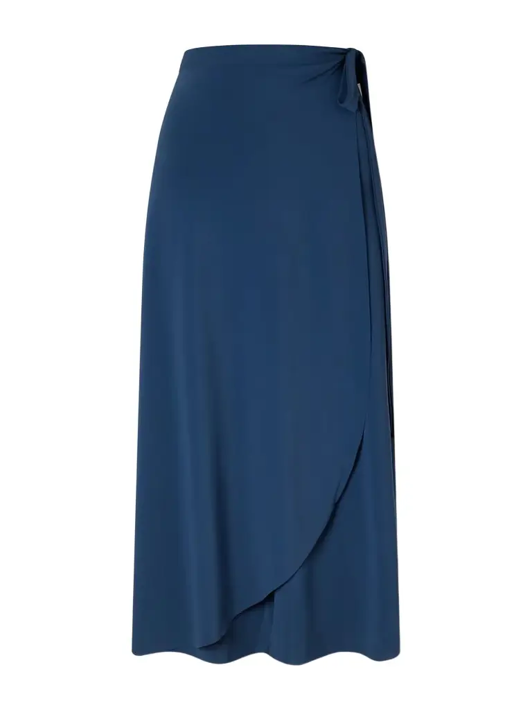 Eres Julieta Stretch-jersey Wrap Midi Skirt