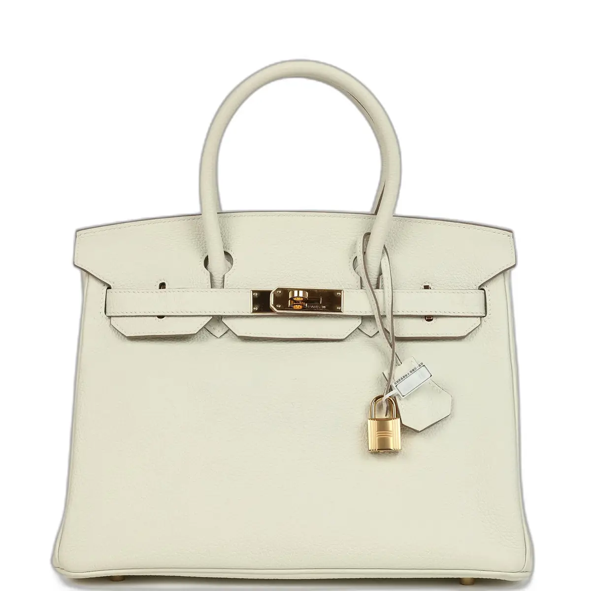 hermes Pre-owned Hermes Birkin 30 Mushroom Togo Gold Hardware