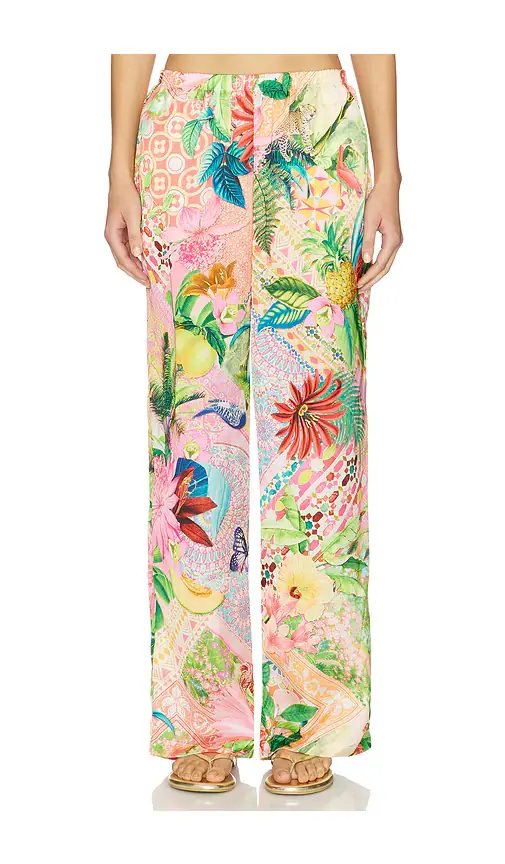 Luli Fama Elastic Waistband Pant